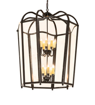 Citadel 16 Light Pendant in Bronze Over Textured Black (57|270313)