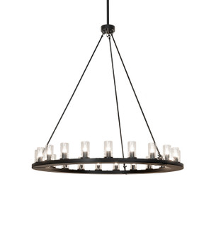 Loxley 21 Light Chandelier in Solar Black (57|269447)