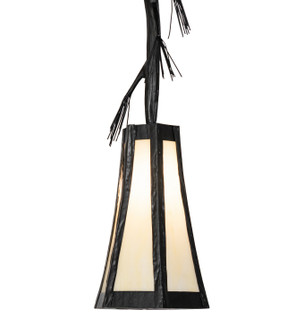 Lone Pine LED Mini Pendant in Textured Black (57|265634)