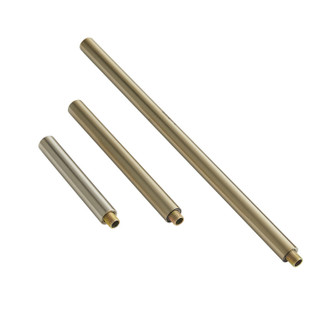 Pipe Extension Pipe in Pale Brass (314|PIPE182)