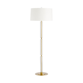Gio One Light Floor Lamp in Clear (314|79818427)