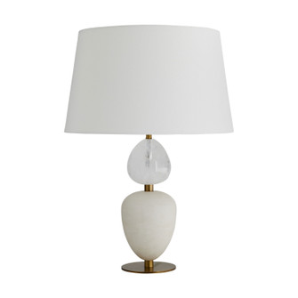 Aubrey One Light Table Lamp in White (314|49360829)