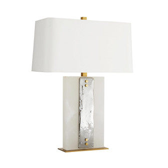 Uriah One Light Table Lamp in White (314|49280429)