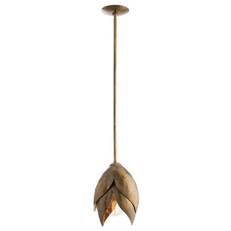 Edith One Light Pendant in Vintage Brass (314|42081)