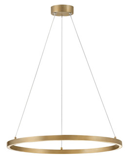 Kenna LED Chandelier in Lacquered Brass (531|83464LCB)