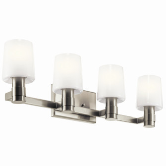 Adani Four Light Vanity in Brushed Nickel (12|55177NI)