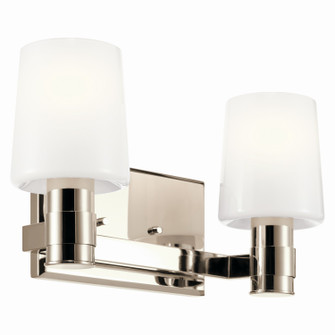 Adani Two Light Vanity in Polished Nickel (12|55175PN)