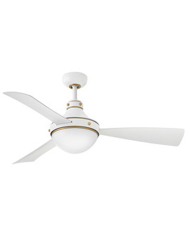 Oliver 50'' LED Smart Fan in Matte White (13|905950FMWLWD)