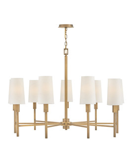 Fenwick LED Chandelier in Heritage Brass (13|46456HB)