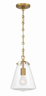 Voss One Light Mini Pendant in Luxe Gold (60|VSS7003LG)