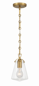 Voss One Light Mini Pendant in Luxe Gold (60|VSS7002LG)