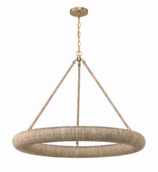 Oakley LED Chandelier in Soft Gold (60|OAK7538SG)