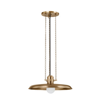 Rainhill One Light Pendant in Patina Brass (67|F3216PBR) Rainhill One Light Pendant in Patina Brass (67|F3216PBR)
