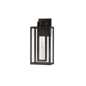 Amire One Light Outdoor Wall Sconce in Texture Black (67|B3616TBK)