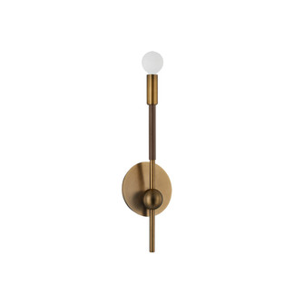 Obie One Light Wall Sconce in Patina Brass/Bronze (67|B3018PBRBRZ)