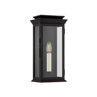 Louie One Light Outdoor Wall Sconce in Forged Iron (67|B2515FOR)