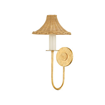 Twila One Light Wall Sconce in Vintage Gold Leaf (428|H868101VGL)