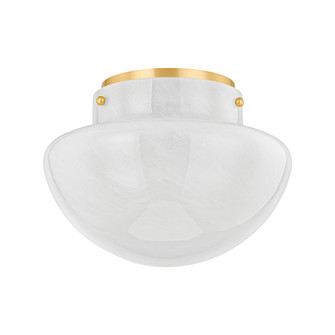 Lilou One Light Flush Mount in Aged Brass (428|H863501AGB)