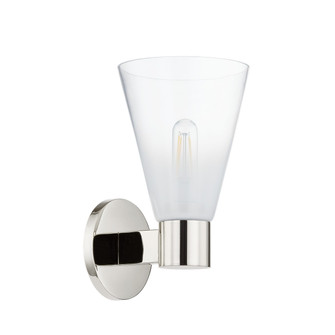 Alma One Light Wall Sconce in Polished Nickel (428|H838101PN)