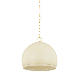 Etna One Light Pendant in Aged Brass (428|H834701LAGBSCR)