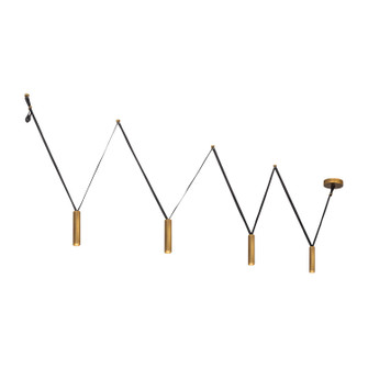 Mason LED Linear Pendant in Vintage Brass (347|LP90404VB)