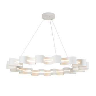 Nami LED Chandelier in Antique White (347|CH18035AW)