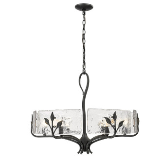 Calla Six Light Chandelier in Natural Black (62|31606NBHWG)