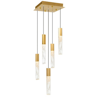 Greta LED Mini Pendant in Brass (401|1589P125624)