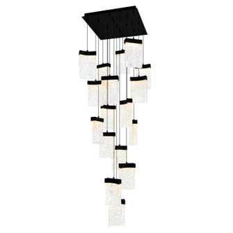 Lava LED Chandelier in Black (401|1587P2417101)