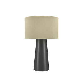 Conical One Light Table Lamp in Organic Grey (486|709450)