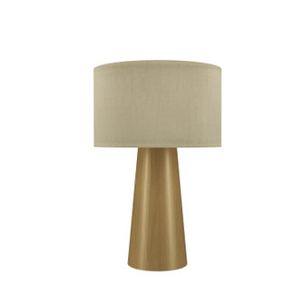 Conical One Light Table Lamp in Organic Gold (486|709449)
