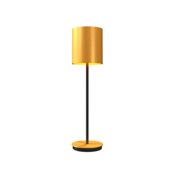Cylindrical One Light Table Lamp in Organic Gold (486|708949)