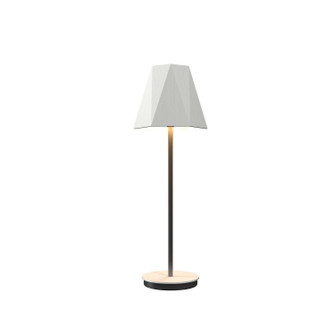 Facet One Light Table Lamp in Organic White (486|708547)