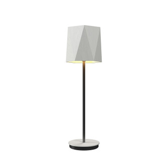 Facet One Light Table Lamp in Organic White (486|708447)