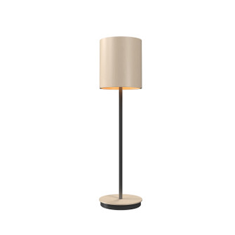 Cylindrical One Light Table Lamp in Organic Cappuccino (486|707948)