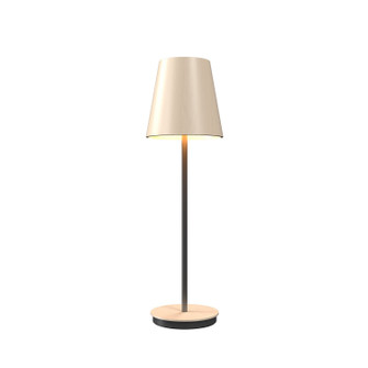 Conical One Light Table Lamp in Organic Cappuccino (486|707848)