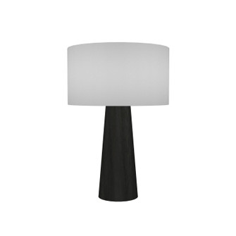 Conical One Light Table Lamp in Organic Black (486|702646)