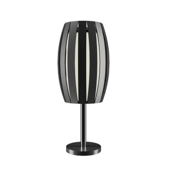 Barrel One Light Table Lamp in Organic Grey (486|701150)