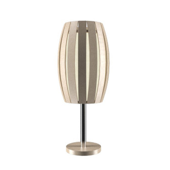 Barrel One Light Table Lamp in Organic Cappuccino (486|701148)