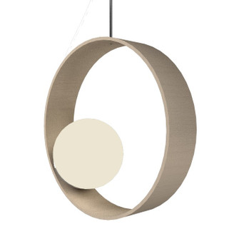 Sfera One Light Pendant in Organic Cappuccino (486|62048)