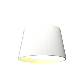 Conical LED Ceiling Mount in Organic White (486|5100LED47)