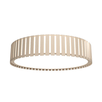 Slatted LED Ceiling Mount in Organic Cappuccino (486|5033LED48)