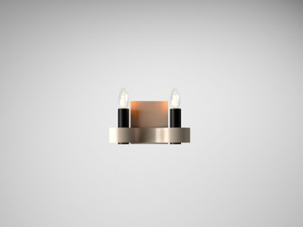 Flow Two Light Wall Lamp in Organic Cappuccino (486|420348)
