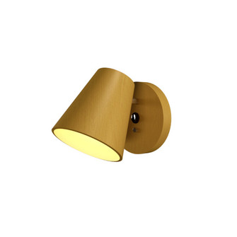 Conical One Light Wall Lamp in Organic Gold (486|419949)