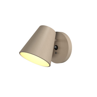 Conical Two Light Wall Lamp in Organic Cappuccino (486|419948)