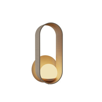 Sfera One Light Wall Lamp in Organic Cappuccino (486|419148)