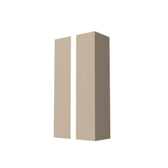 Clean Two Light Wall Lamp in Organic Cappuccino (486|41948)