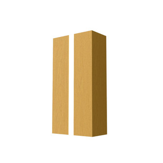 Clean Two Light Wall Lamp in Organic Gold (486|41949)