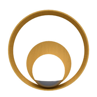 Sfera One Light Wall Lamp in Organic Gold (486|41549)