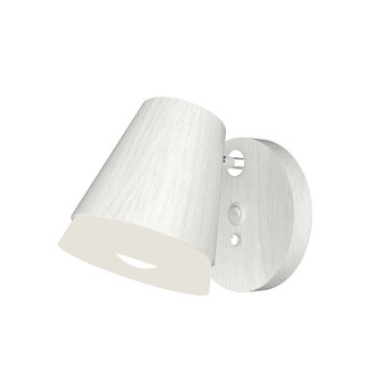 Clean One Light Wall Lamp in Organic White (486|413847)